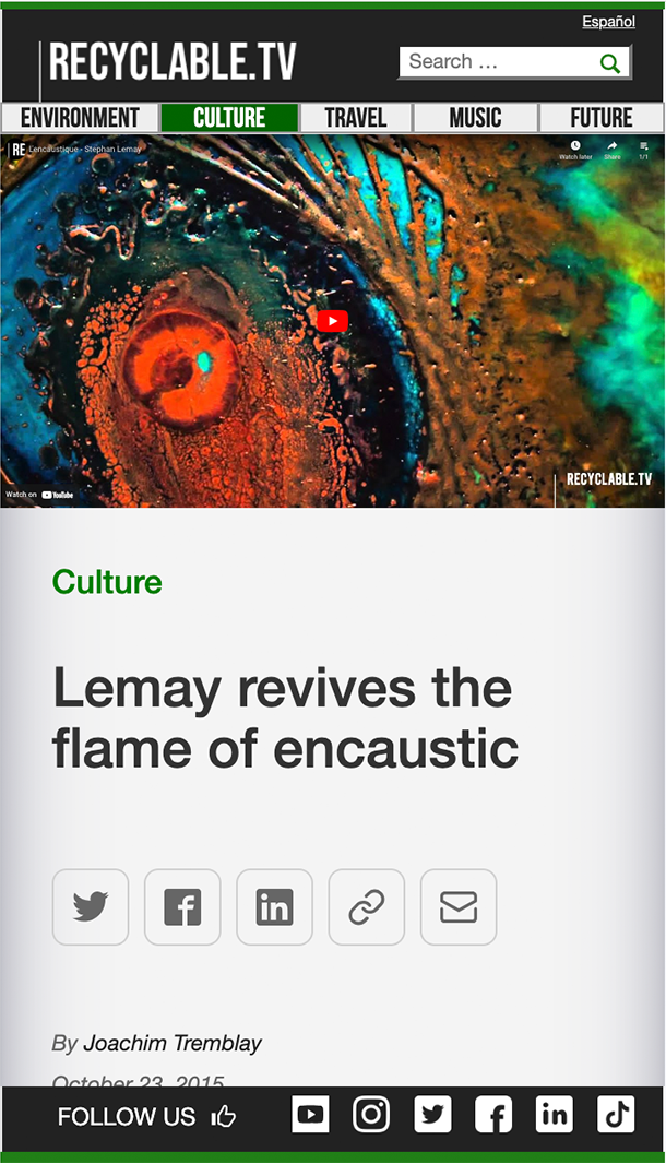 recyclable.tv web app image