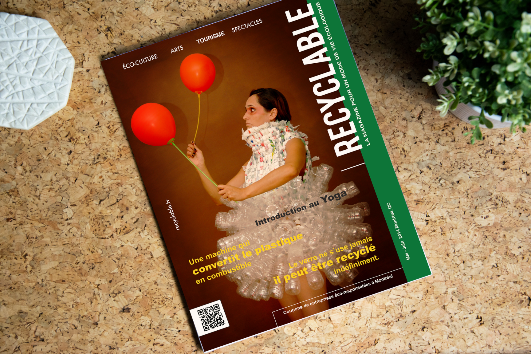 recyclable magazine cover image
