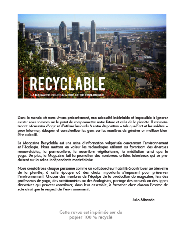 recyclable magazine image